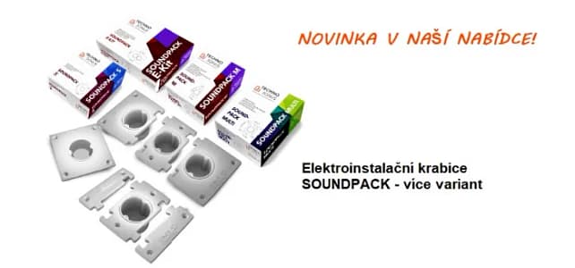 Soundpack-slider Reklama elektroinstalační krabice